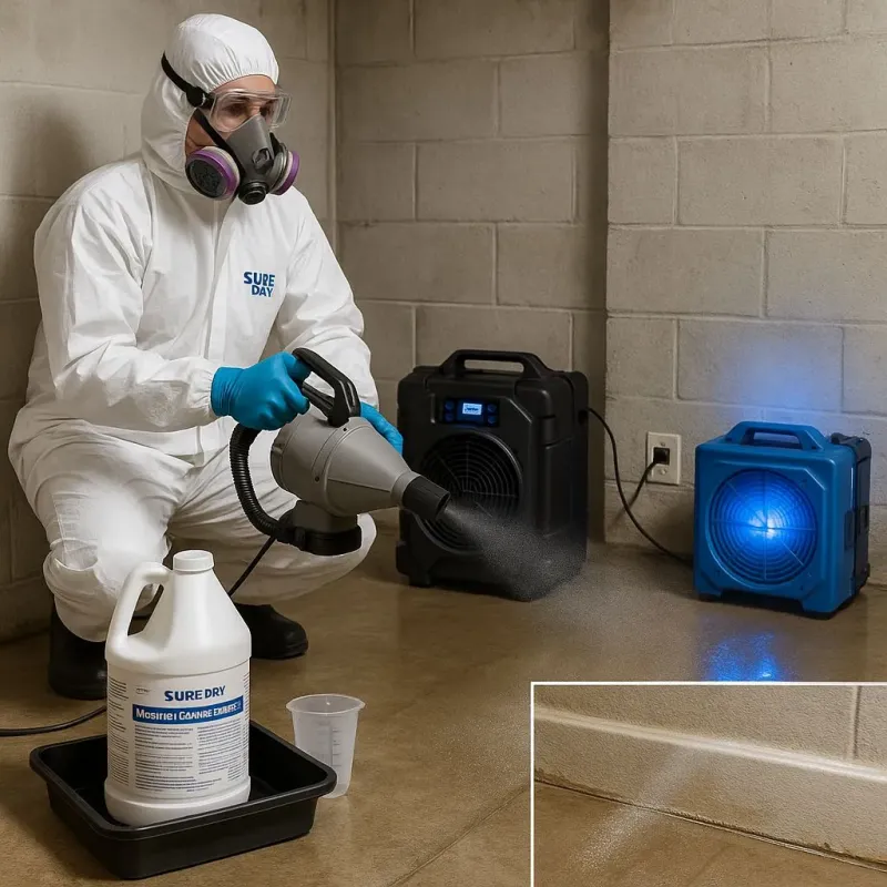 Sanitization and Odor Removal process in Lost Hills, CA