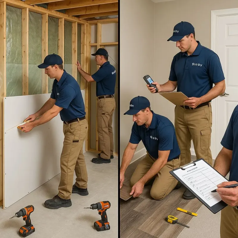 Repairs and Reconstruction process in Lost Hills, CA